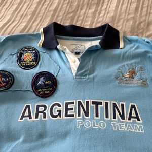 Argentina Polo Team Blue Polo Shirt